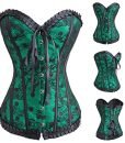Alivila.Y Fashion Womens Vintage Hourglass Classic Corset Bustier 2043-Green-5XL Alivila.Y Fashion Womens Vintage Hourglass Classic Corset Bustier 2043-Green-5XL