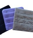 3 Hook Bra Extenders, Black, Lilac, Nude,