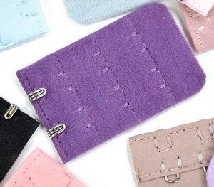 17 pcs Assorted Colors Women 2-Hook 3 Rows Spacing Bra Extender Strap – lingeriesfetish