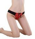 Vip Beauty Shop Women’s Sexy Lace G-string Bowtie Thong Panty (red) Vip Beauty Shop Women’s Sexy Lace G-string Bowtie Thong Panty (red)