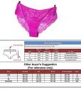 Easykan Women’s Premium Nylon Soft Sheer Lace Hi Cut Hipster Brief Mid Rise Panties ,Plus Size Available (10-12, Rose) Easykan Women’s Premium Nylon Soft Sheer Lace Hi Cut Hipster Brief Mid Rise Panties ,Plus Size Available (10-12, Rose)