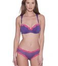 Playboy Women’s Lace Unlined Bra 36D Violet