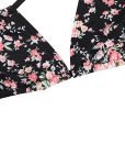 HaoDuoYi Womens Sexy Floral Print Halter Lace Underwear Bikini Bra(S,Multicoloured) HaoDuoYi Womens Sexy Floral Print Halter Lace Underwear Bikini Bra(S,Multicoloured)