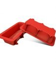 Silicone Bread and Loaf Pan Set of 2 Red, Nonstick, Commercial Grade Plus Bread Recipe Ebook Silicone Bread and Loaf Pan Set of 2 Red, Nonstick, Commercial Grade Plus Bread Recipe Ebook