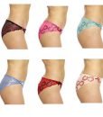 6P-13146-XL Just Intimates Bikini Underwear / Panties for Women (Pack of 6) 6P-13146-XL Just Intimates Bikini Underwear / Panties for Women (Pack of 6)