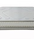 Handi-Foil 4 lb. Oblong Aluminum Entrée Dinner Food Storage Pan w/Dome Lid (pack of 25)