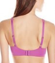 Natori Women’s Pure Luxe Custom Coverage Contour, Bright Violet/Melon, 34B Natori Women’s Pure Luxe Custom Coverage Contour, Bright Violet/Melon, 34B
