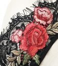 Women’s Sexy Lace Halter Bra Embroidered Floral Bralette Lingerie (L, Black) Women’s Sexy Lace Halter Bra Embroidered Floral Bralette Lingerie (L, Black)