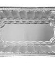 Handi-Foil 2 lb.Red Holiday X-Mas Snowman Aluminum Foil Loaf/Bread Pan w/Clear Dome Lid 25 Sets (Pack of 25)