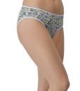 Clovia Cotton Mid Waist Floral Print Bikini