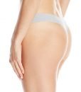 New Balance Womens Breathe Thong Panty, Concrete Grey, X-Large