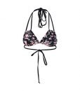 HaoDuoYi Womens Sexy Floral Print Halter Lace Underwear Bikini Bra(S,Multicoloured) HaoDuoYi Womens Sexy Floral Print Halter Lace Underwear Bikini Bra(S,Multicoloured)