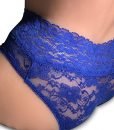Sexy Basics Women’s 6 Pack Wide Banded Spandex Soft Lace Bikini Panties (XL, 6 Pack- Scallop Shell/Rose/Purple/Teal/ Blue / Black)