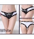 KUKOME Womens Sexy Soft 5 Pack Lace Back Low Rise Hipster Briefs Panties(Small, Mixed Color Sets – 5Pack)