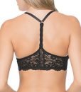Smart & Sexy Women’s Front Close Demi Bra, Black Hue, 38C Smart & Sexy Women’s Front Close Demi Bra, Black Hue, 38C