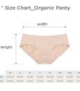 Hesta Women’s Organic Cotton Basic Panties Underwear 3 Pack (LG, White/Black/Natural) Hesta Women’s Organic Cotton Basic Panties Underwear 3 Pack (LG, White/Black/Natural)
